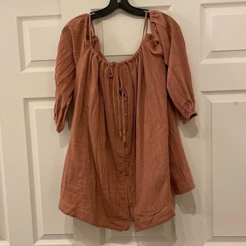 FREE PEOPLE NWOT SMALL OFF THE SHOULDER DRESS